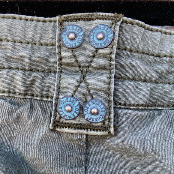 NWT Guess Olive Green Cargo Jogger Pant - Picture 7 of 9